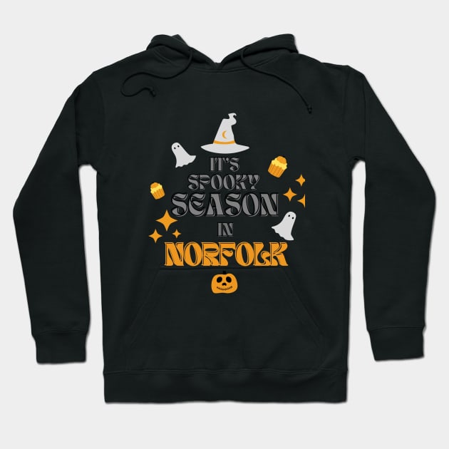 It's Spooky Season in Norfolk Hoodie by MyriadNorfolk